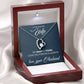 To My Wife - My Heart is Yours - Forever Love - Stunning CZ Crystals