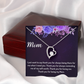Thank You for Being My Mom - Forever Love Necklace