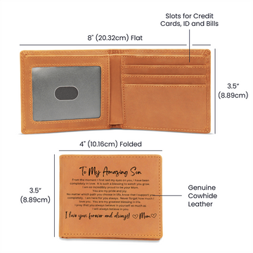 To My Amazing Son - Wallet