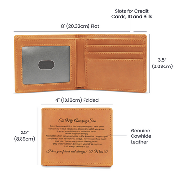 To My Amazing Son - Wallet