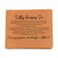 To My Amazing Son - Wallet