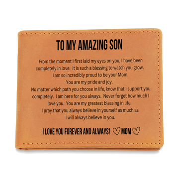 To My Amazing Son - Wallet