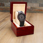 Graduation Gift for Him | Engraved Wooden Watch | I can do all things