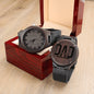 Dad The Man The Myth The Legend | Engraved Wooden Watch