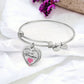 I Believe in You Personalized Bangle Bracelet  - To My Daughter