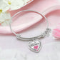 I Believe in You Personalized Bangle Bracelet  - To My Daughter
