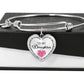 I Believe in You Personalized Bangle Bracelet  - To My Daughter