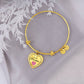 I Believe in You Personalized Bangle Bracelet  - To My Daughter