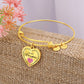 I Believe in You Personalized Bangle Bracelet  - To My Daughter