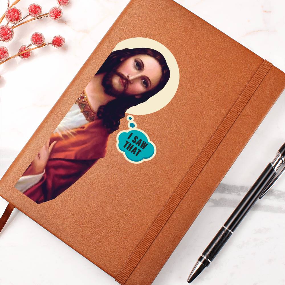 I Saw That |  Vegan Leather Journal