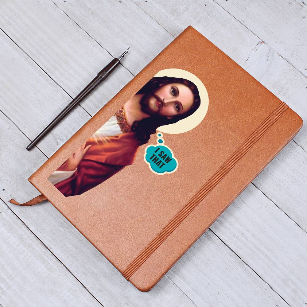 I Saw That |  Vegan Leather Journal