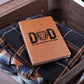 Dad The Man The Myth The Legend | Vegan Leather Journal