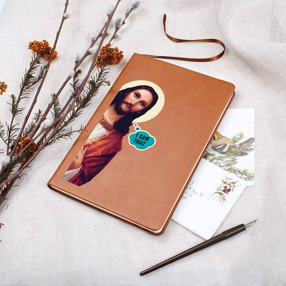 I Saw That |  Vegan Leather Journal