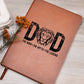 Dad The Man The Myth The Legend | Vegan Leather Journal