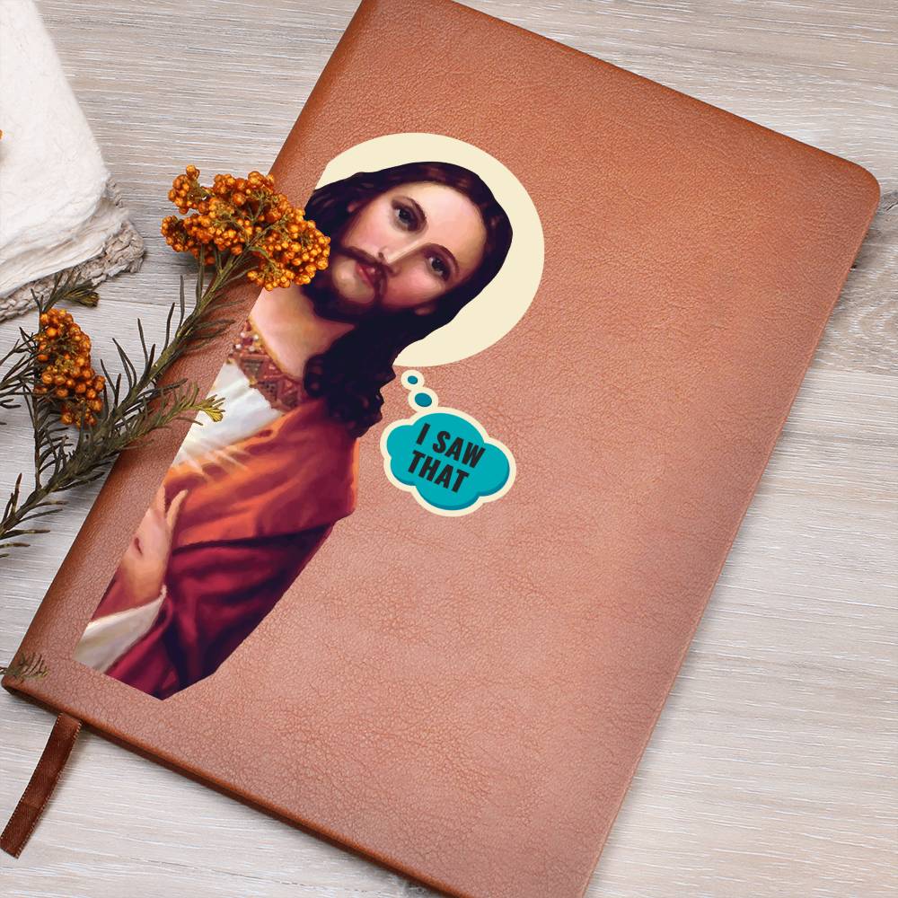 I Saw That |  Vegan Leather Journal