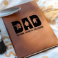 Dad The Man The Myth The Legend | Vegan Leather Journal