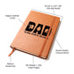 Dad The Man The Myth The Legend | Vegan Leather Journal