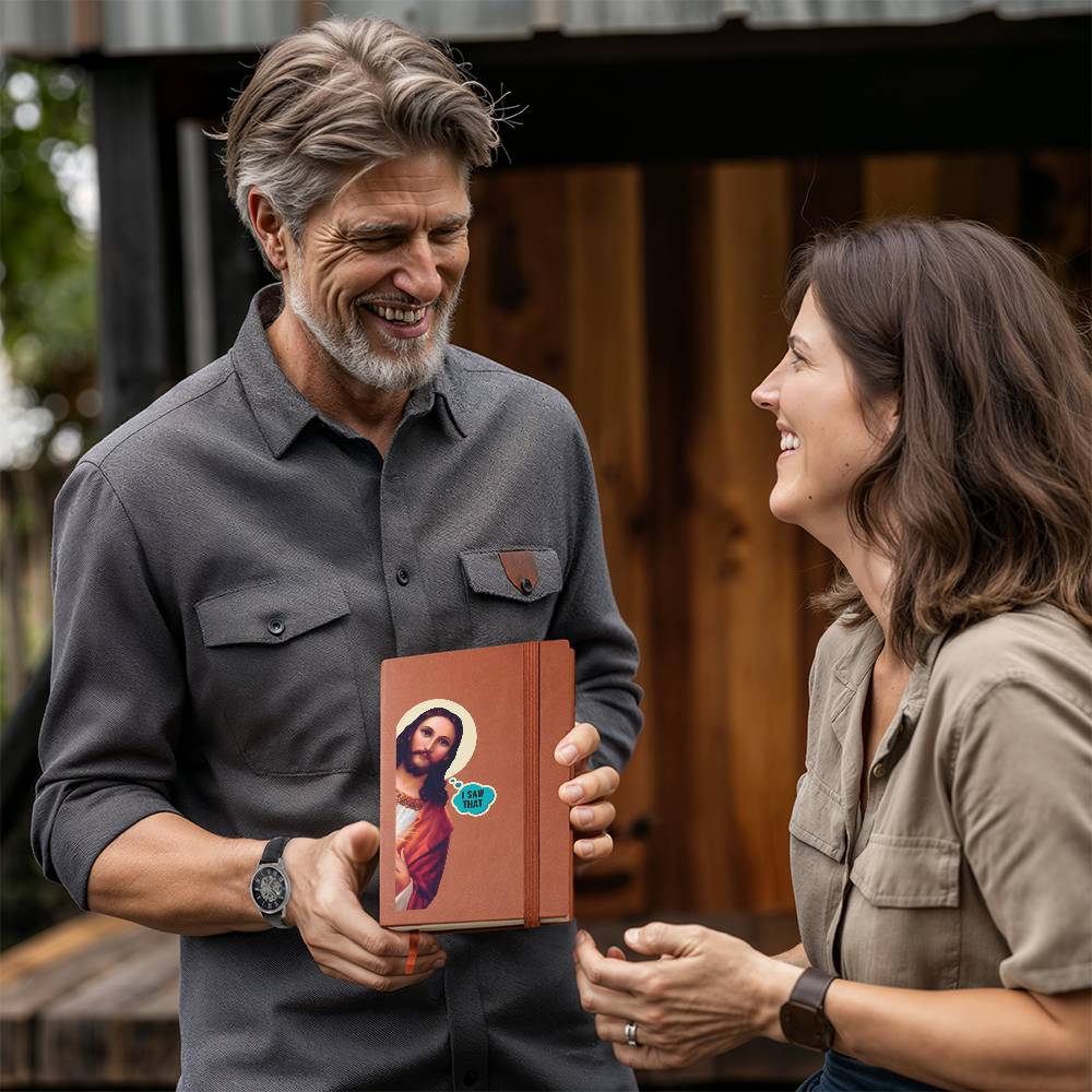 I Saw That |  Vegan Leather Journal