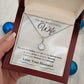 To My Beautiful Wife - All Of My Tomorrows - Eternal Hope Necklace