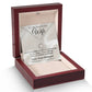 To My Beautiful Wife - All Of My Tomorrows - Eternal Hope Necklace