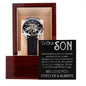 Men's Openwork Watch - We Are So Blessed and Proud - To Our Son