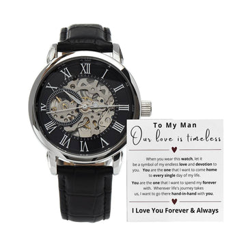 Men's OpenWork Watch - Our Love is Timeless - To My Man