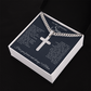 To My Amazing Son - Engraved Cross on Cuban Link Chain