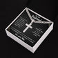 To My Husband | Personalized Cross Necklace
