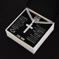 My Son Forever Laser Engraved Cross Necklace [BEST SELLER]