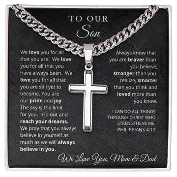 To Our Son from Mom and Dad