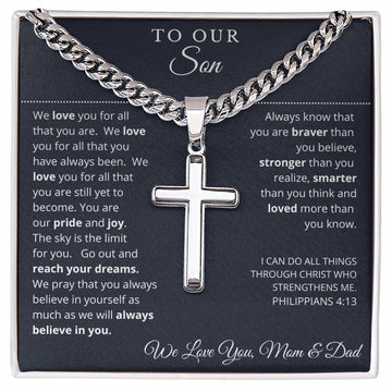 To Our Son from Mom and Dad