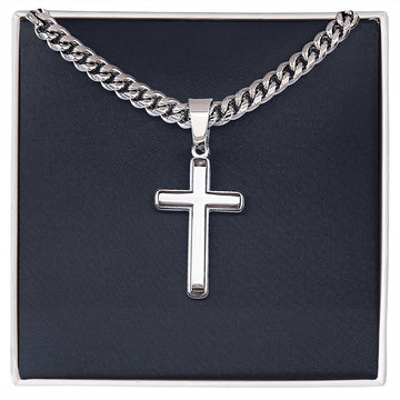 Mens Cross Necklace