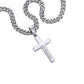 To Our Son from Mom and Dad Engraved Cross Necklace