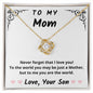 [ SELLING OUT FAST ] To My Mom from Son | Love Knot Necklace