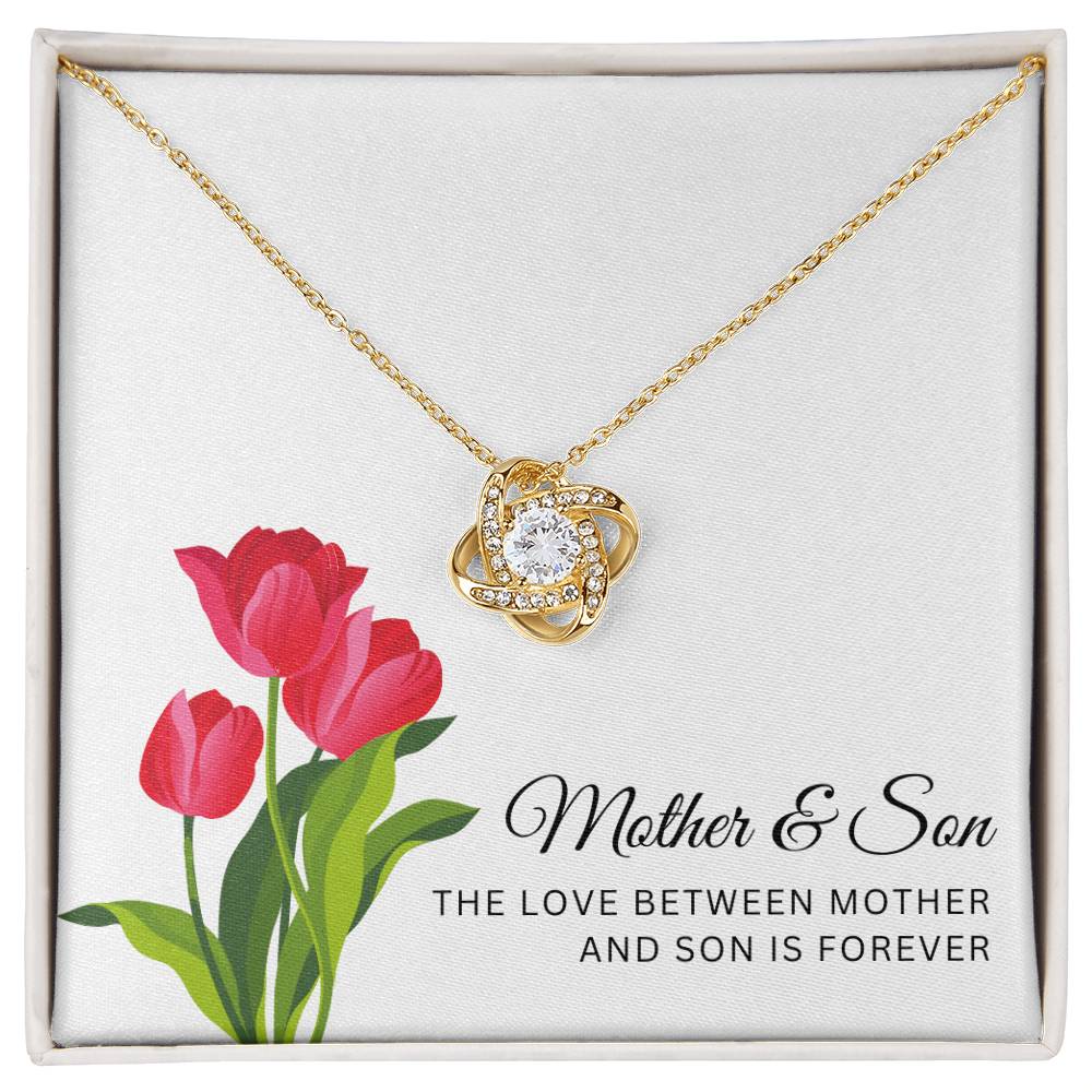 Mother Son Necklace - Gift for Mom