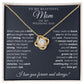 Mother of the Bride Gift from Daughter | Love Knot Necklace