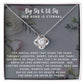 Big Sister and Little Sister Necklaces | Love Knot Necklace