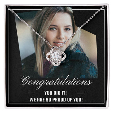 Graduation Gift for Her | Love Knot Necklace | Artwork Swapper