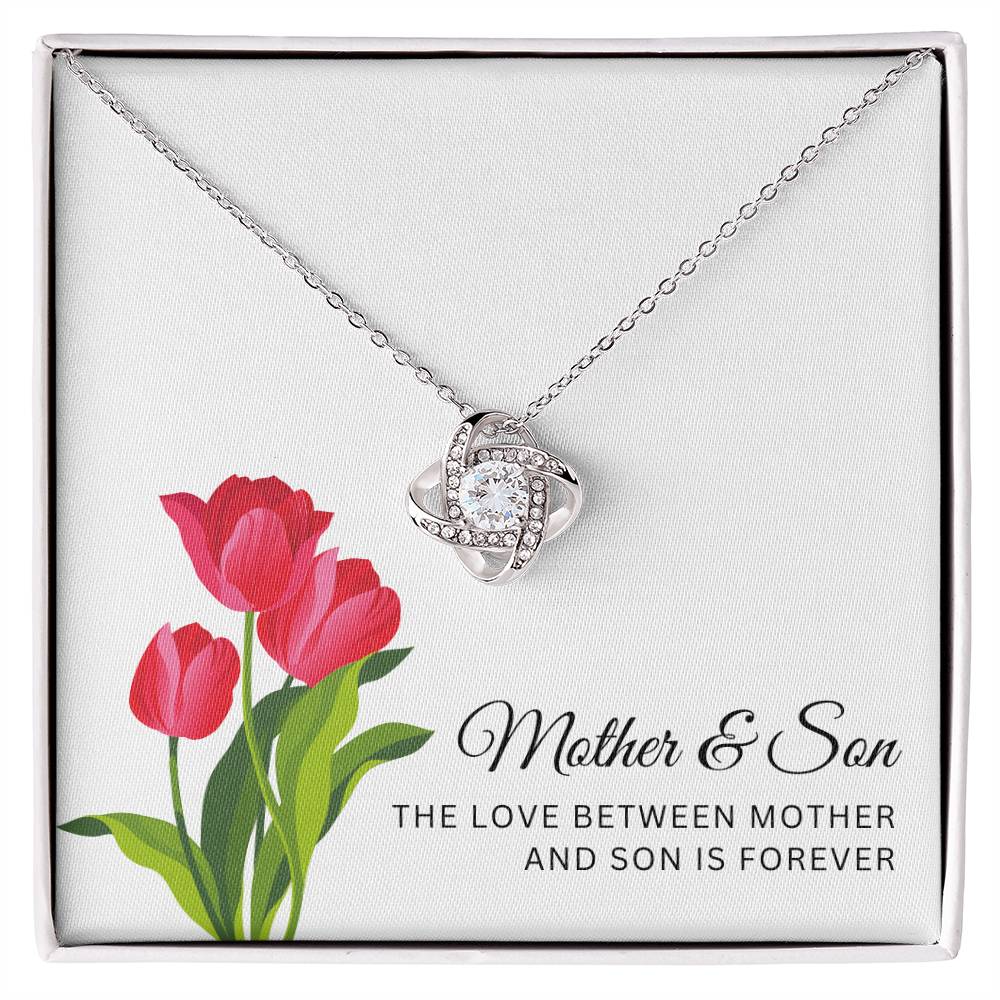 Mother Son Necklace - Gift for Mom