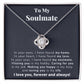 [BEST SELLER] To My Soulmate Necklace