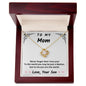 [ SELLING OUT FAST ] To My Mom from Son | Love Knot Necklace