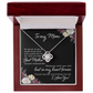 To My Mom - Love Knot Necklace