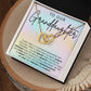 To Our Granddaughter | Interlocking Hearts Necklace