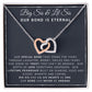 Big Sister and Little Sister Necklace | Interlocking Hearts Necklace