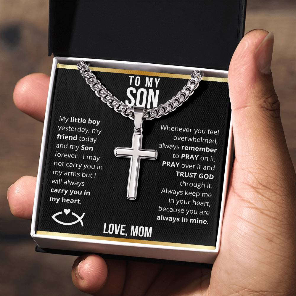 My Son Forever Cross Necklace