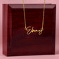 Class of 2023 Graduation Gift | Dreams | Personalized Name Necklace