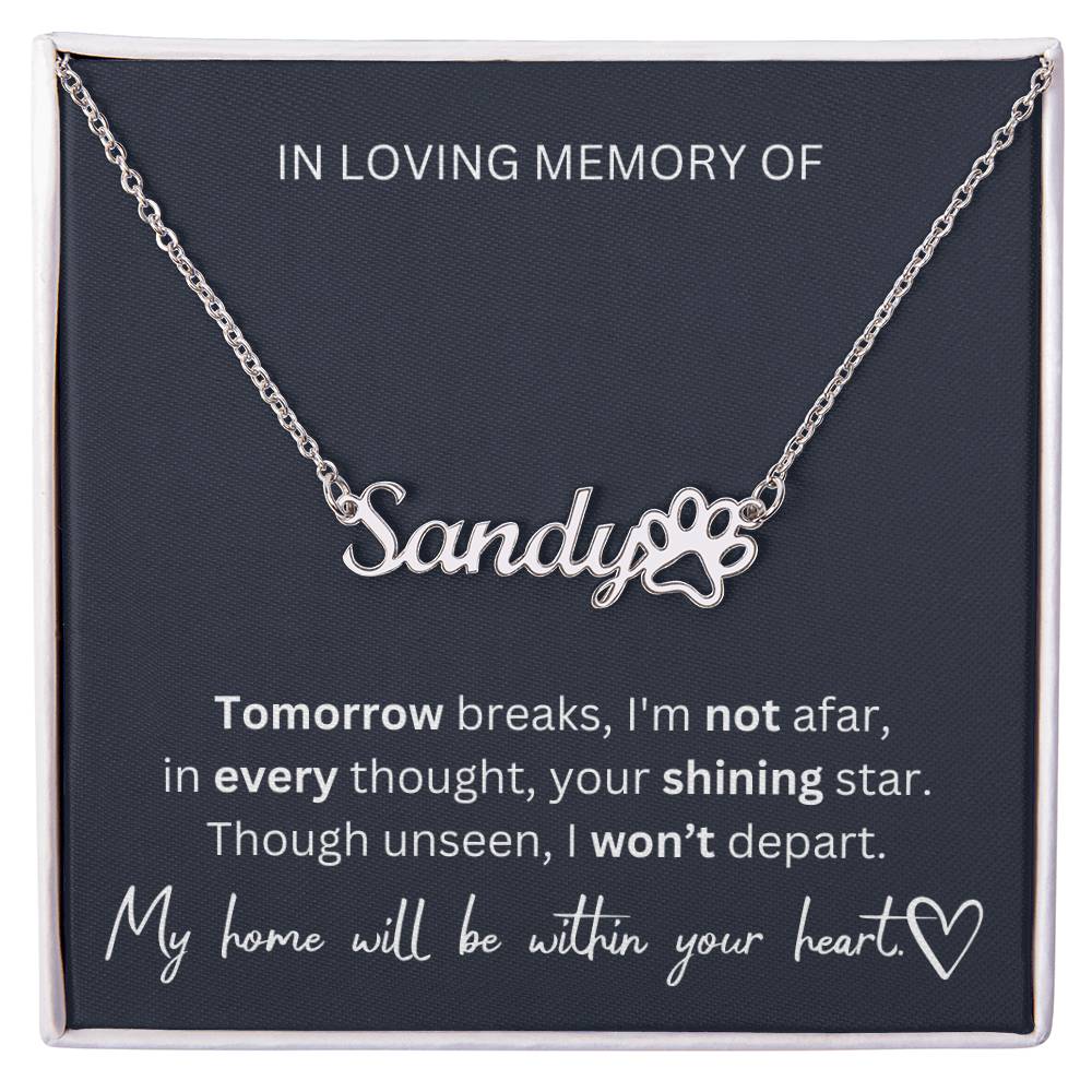Dog Memorial Gift