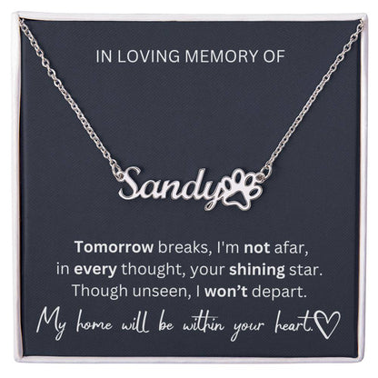 Dog Memorial Gift