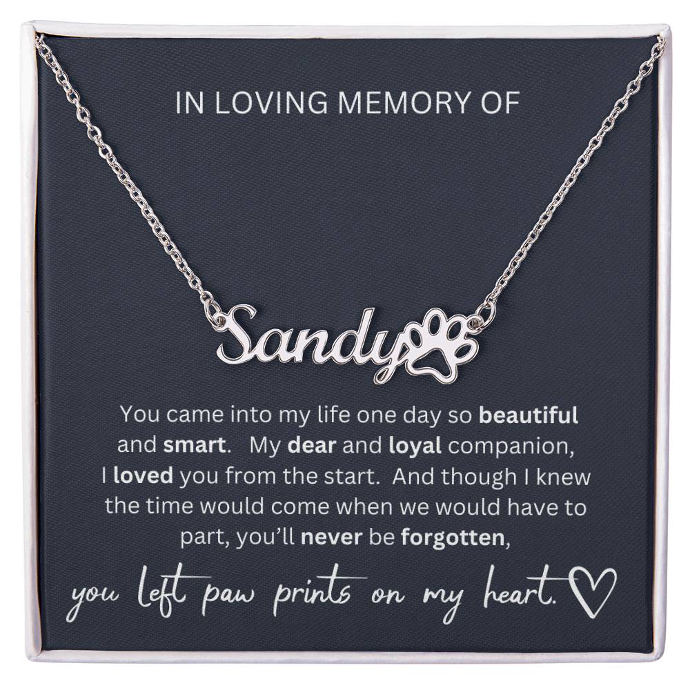 Dog Memorial Gift