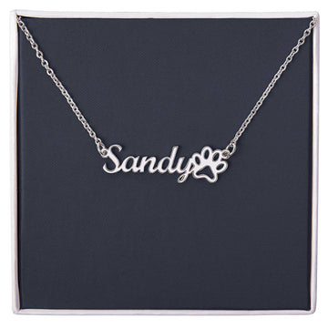 Dog Name Necklace